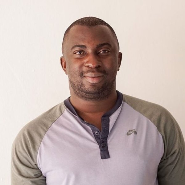 Ali Mubiru, presenter at Radio Simba in Kampala