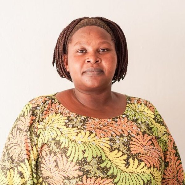 Fiona Nambuya, presenter at Akica FM in Moroto