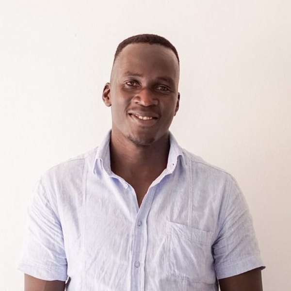 Simon Kakaum, presenter at Mega FM in Gulu